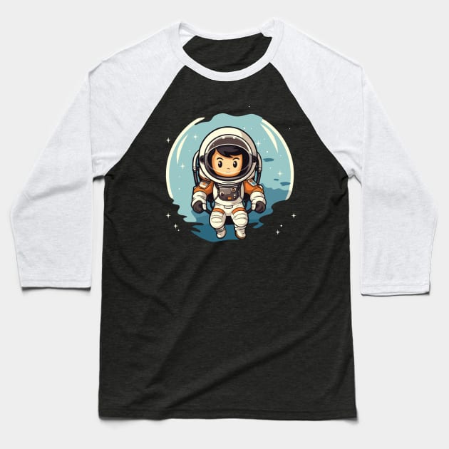 Astro Kid Baseball T-Shirt by Yopi